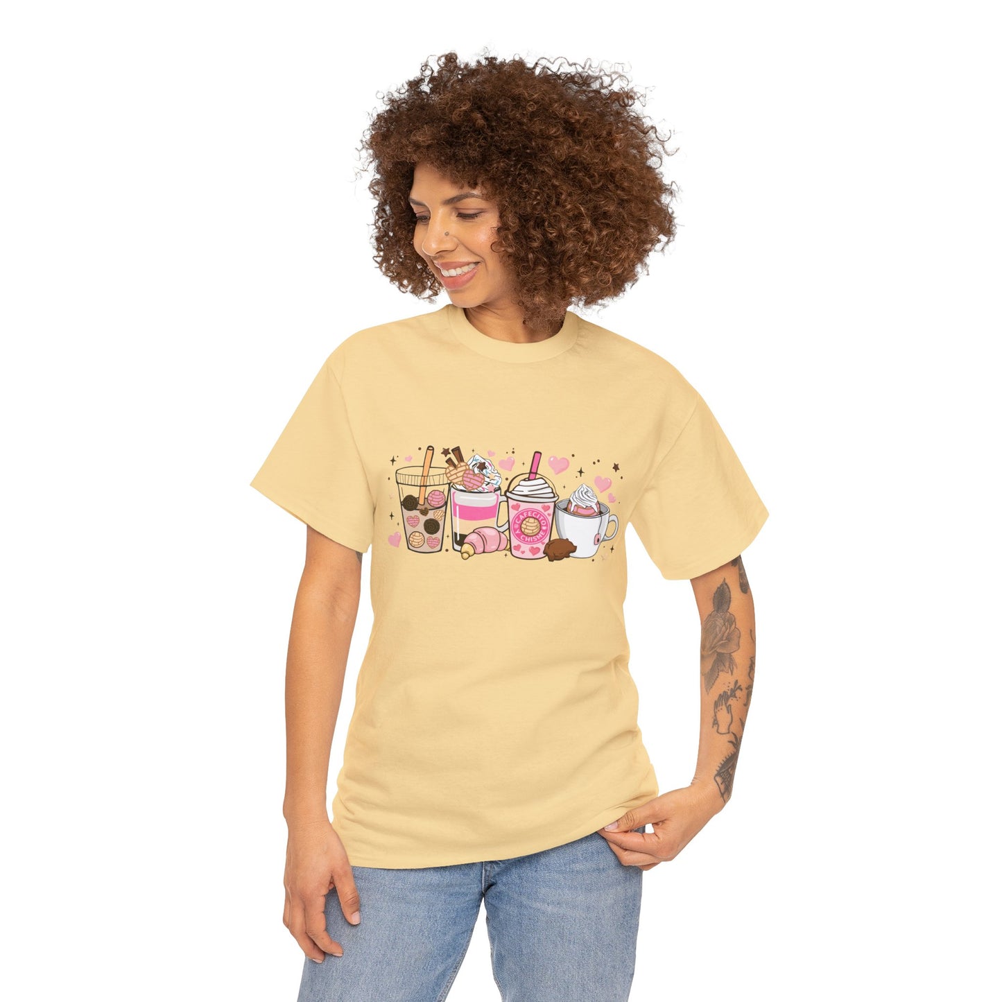 Cafecito y chisme cup t shirt