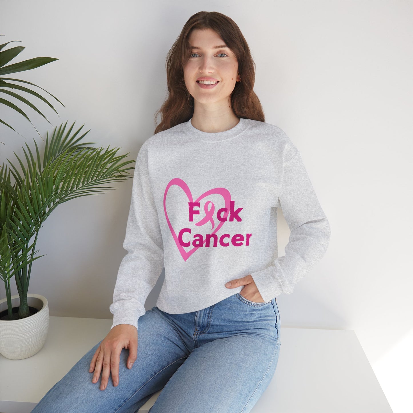 Eff Cancer Crewneck Sweatshirt