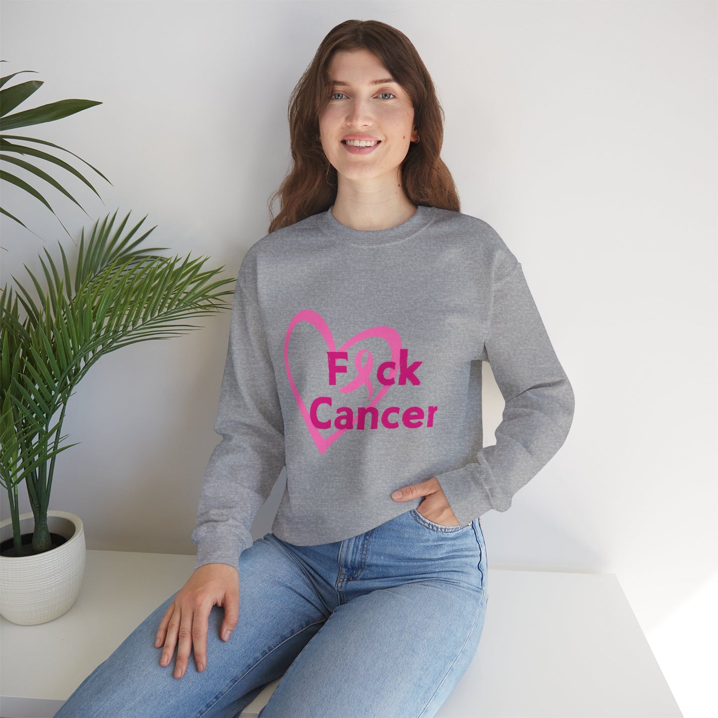 Eff Cancer Crewneck Sweatshirt