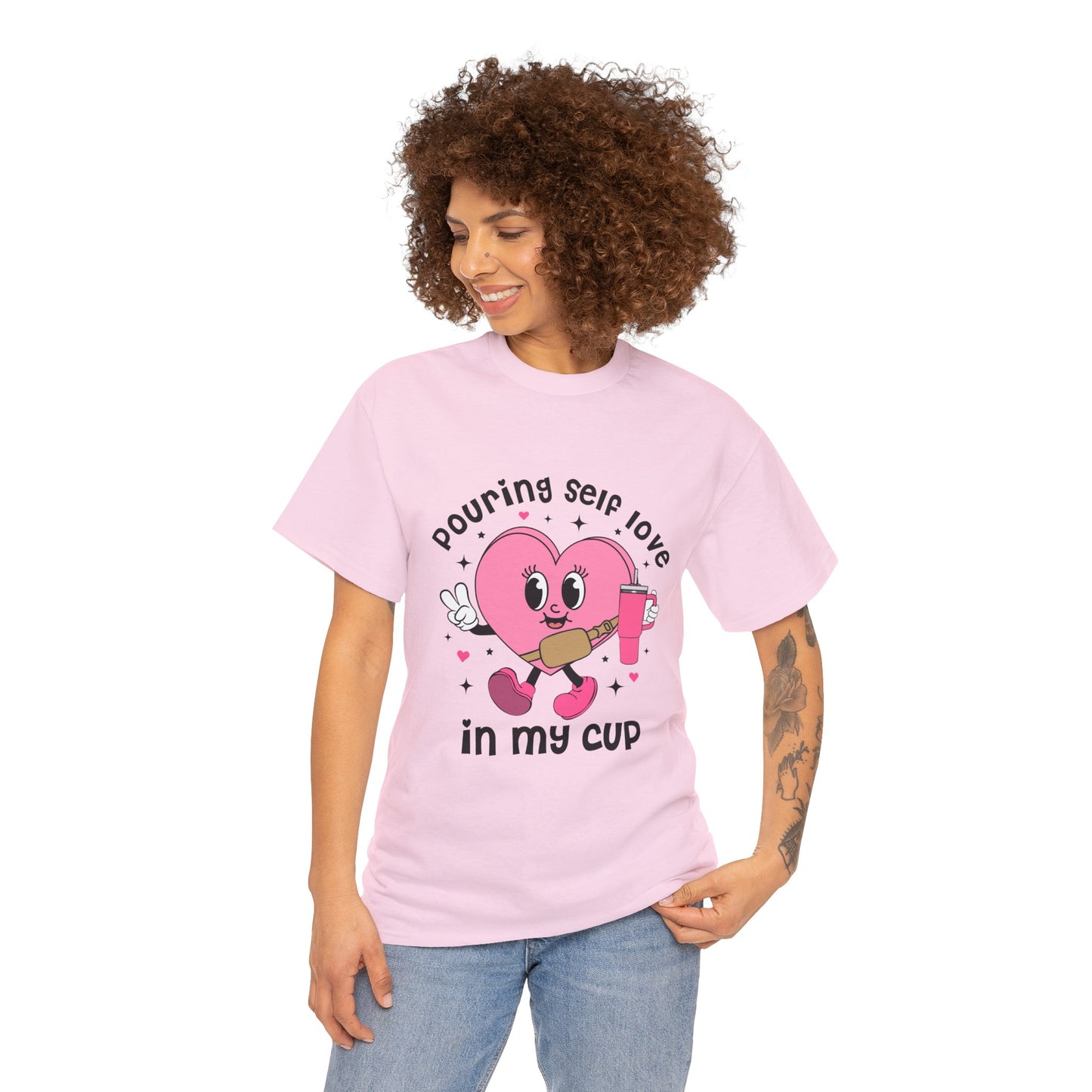 Pouring self love in my cup Unisex T shirt