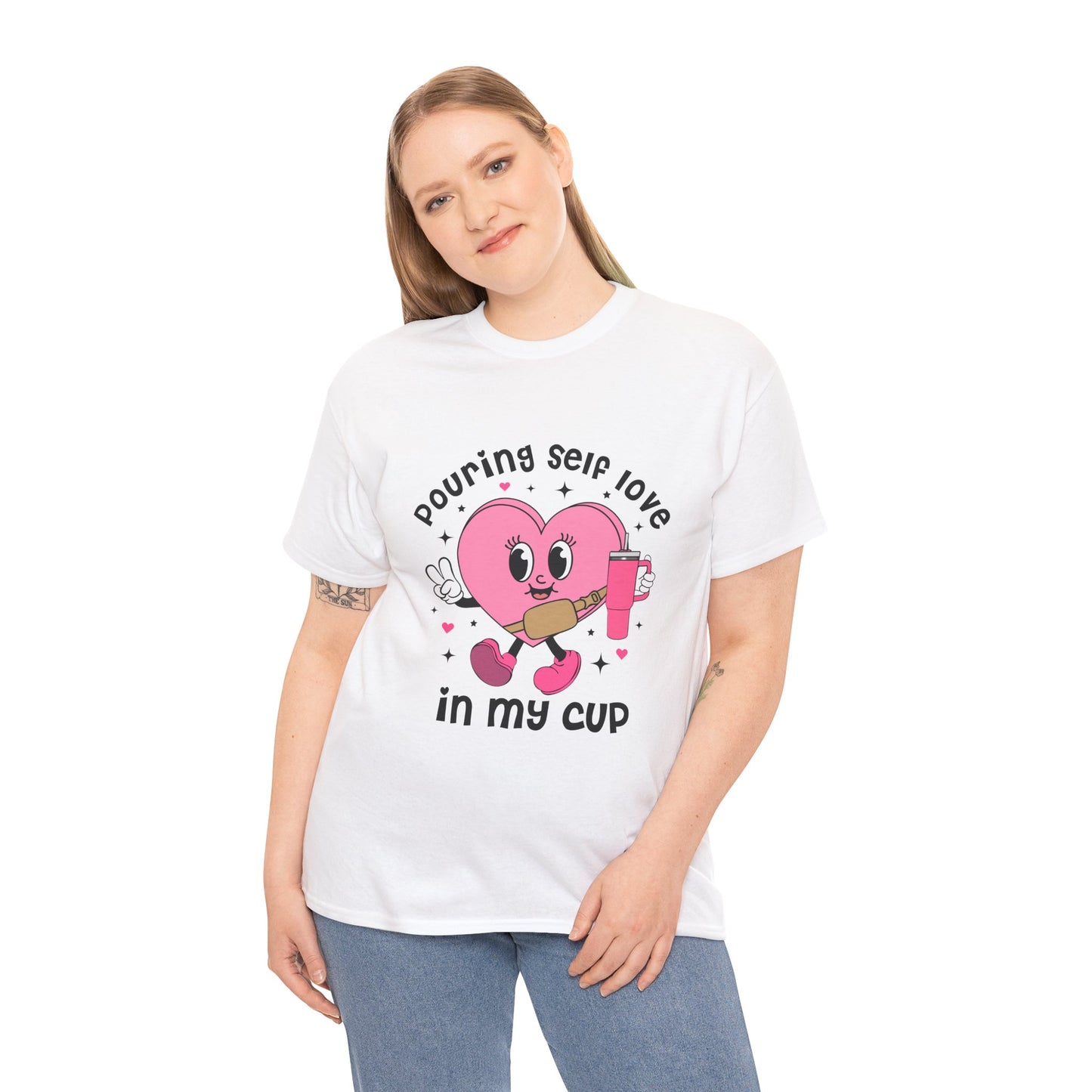 Pouring self love in my cup Unisex T shirt