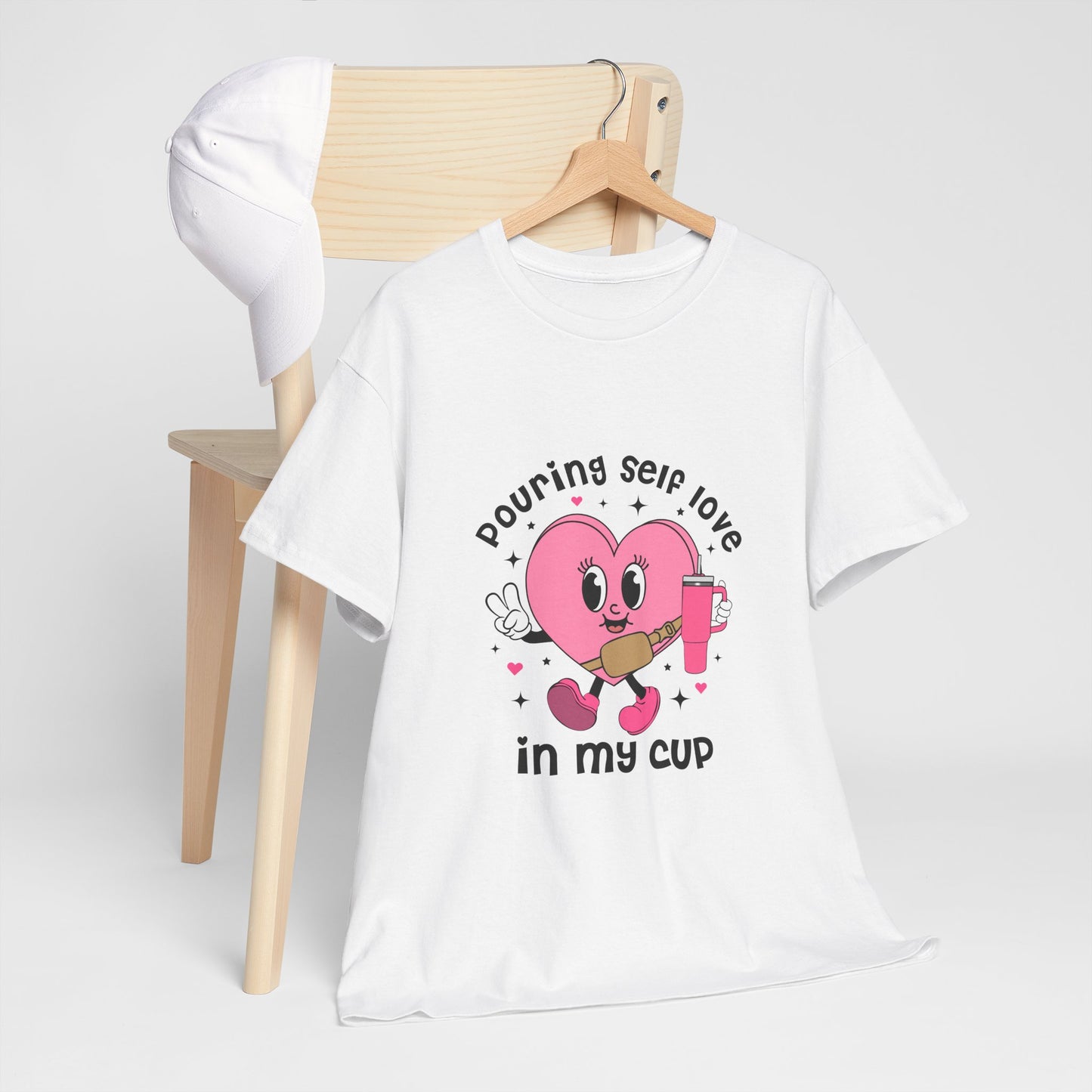 Pouring self love in my cup Unisex T shirt