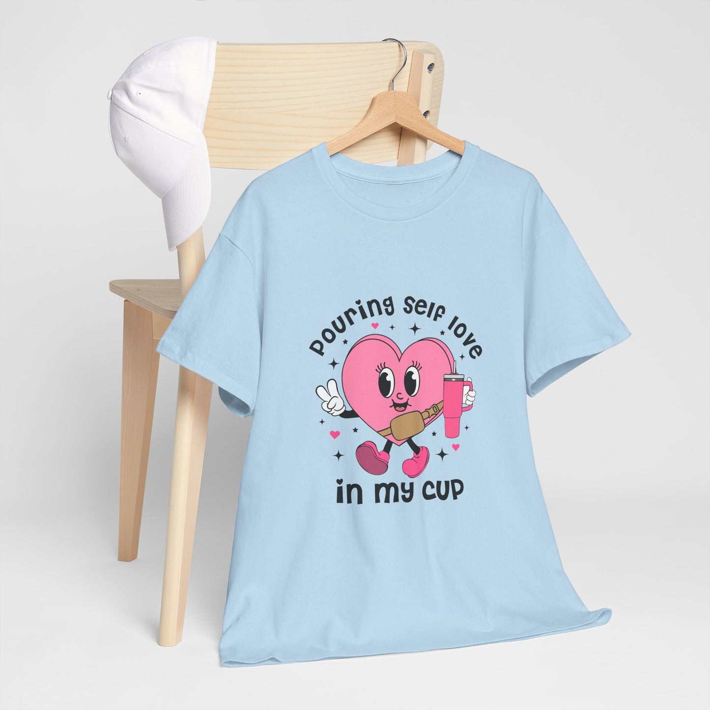 Pouring self love in my cup Unisex T shirt