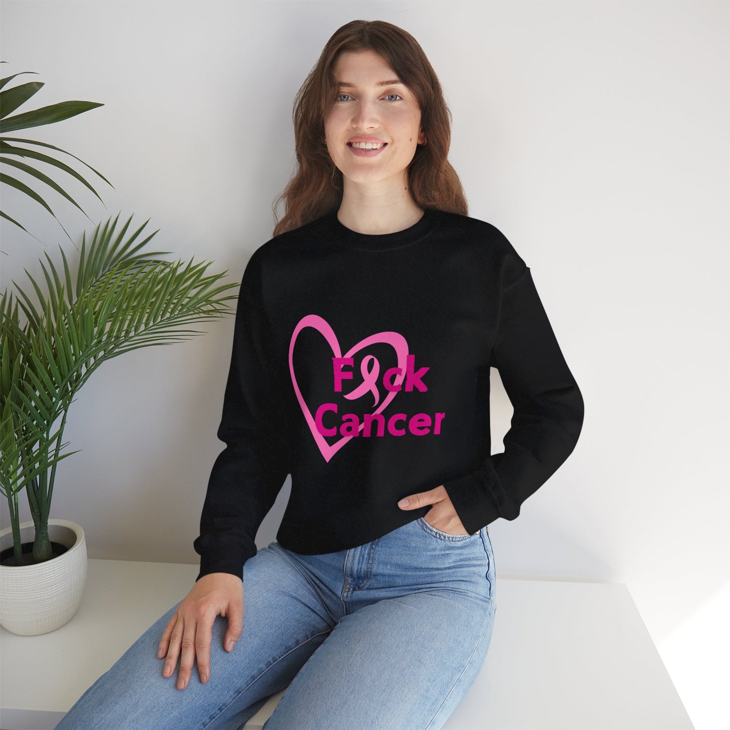 Eff Cancer Crewneck Sweatshirt