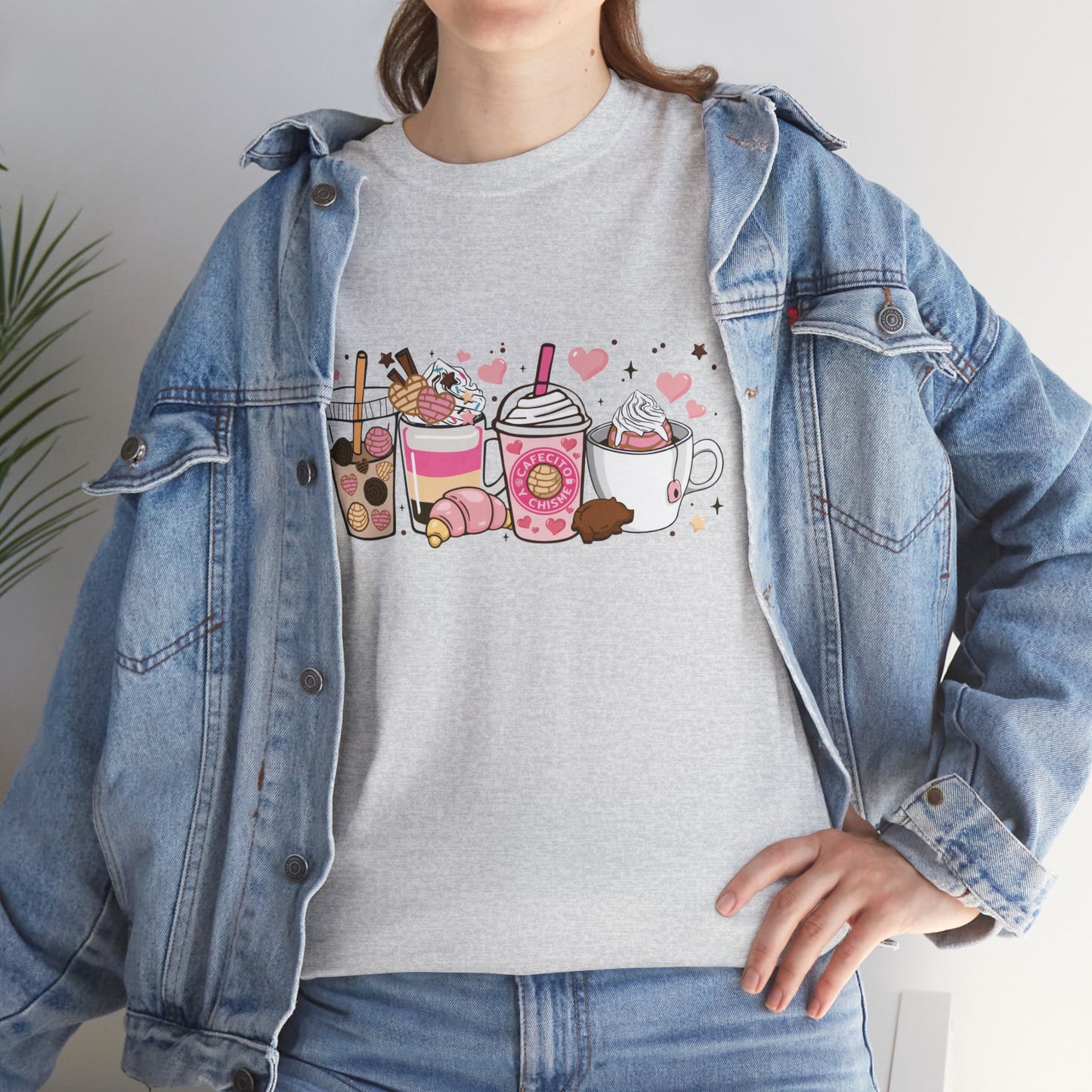 Cafecito y chisme cup t shirt