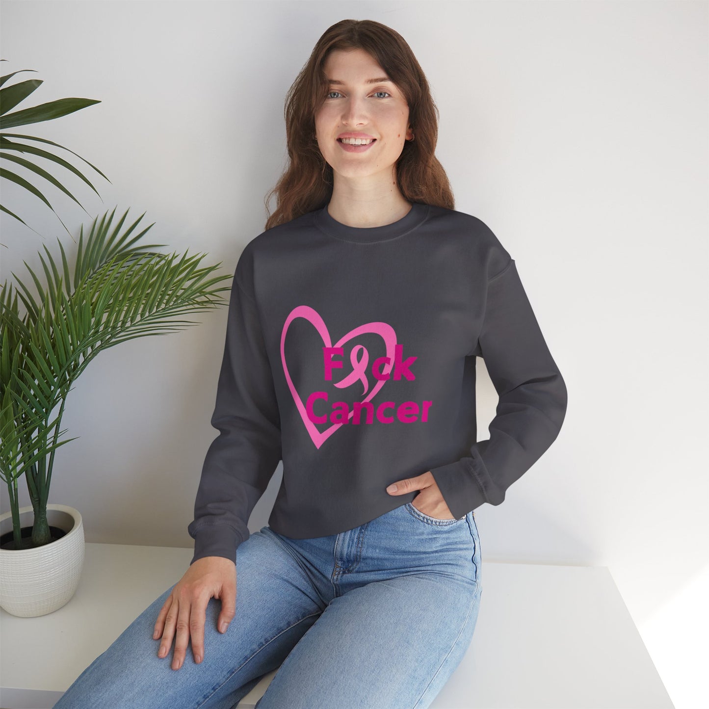 Eff Cancer Crewneck Sweatshirt