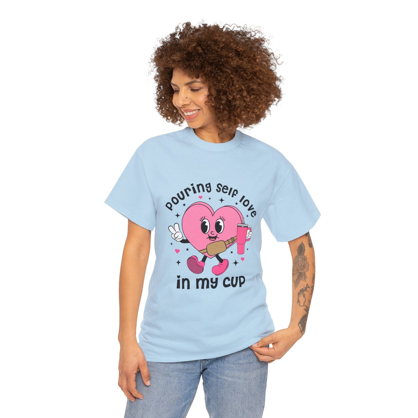 Pouring self love in my cup Unisex T shirt