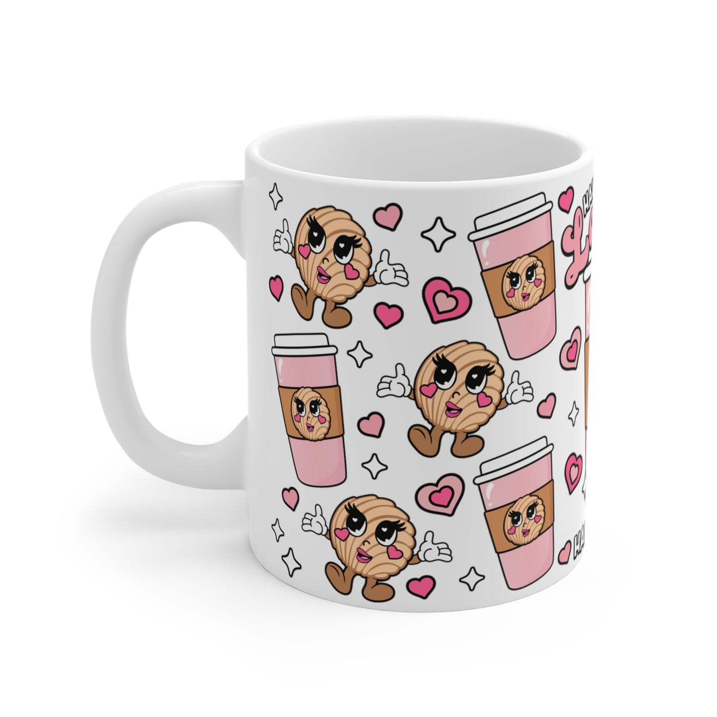 Half Latina Half Cafecito Mug 11oz