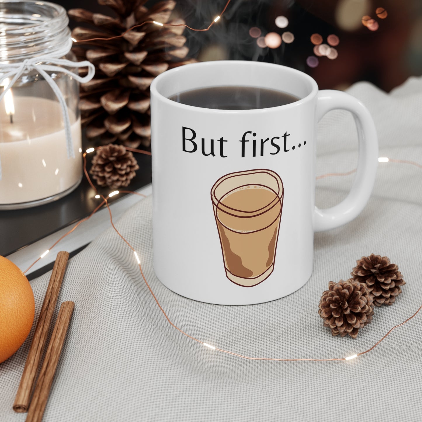 But first chai 11 oz mug