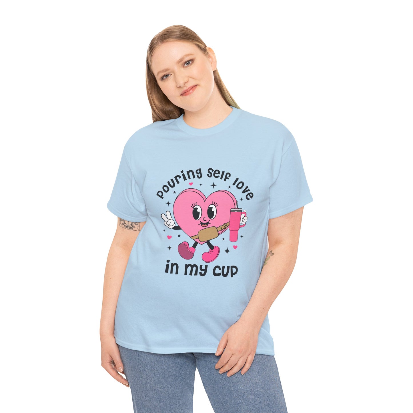 Pouring self love in my cup Unisex T shirt