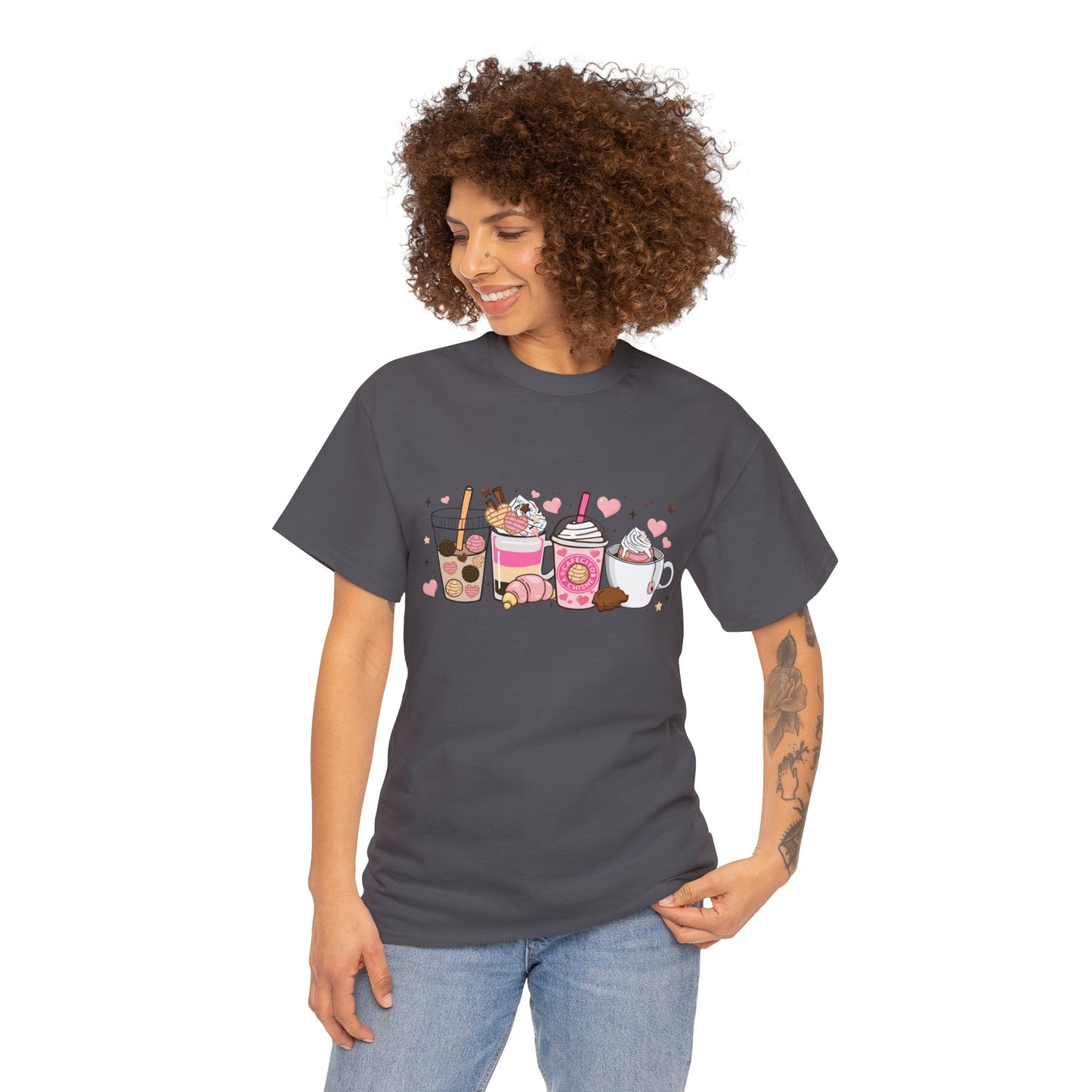 Cafecito y chisme cup t shirt