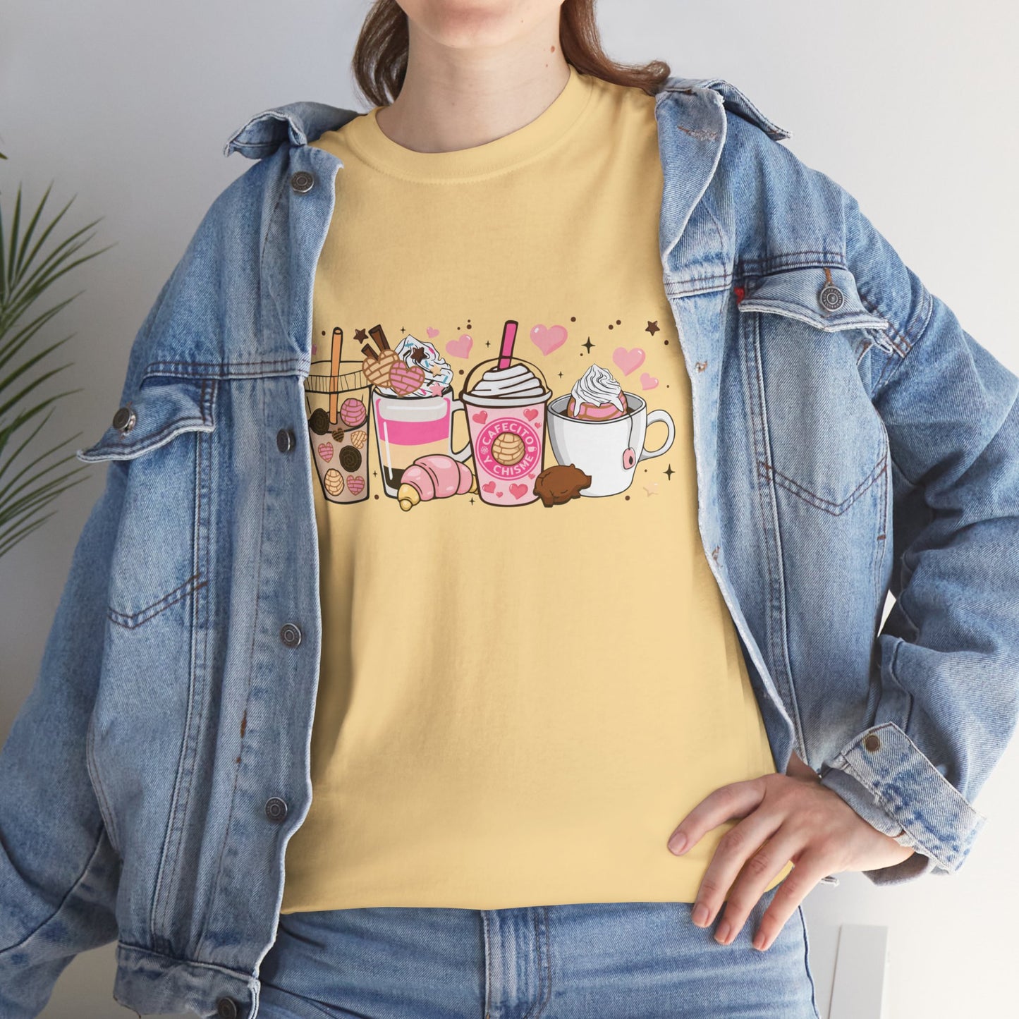 Cafecito y chisme cup t shirt