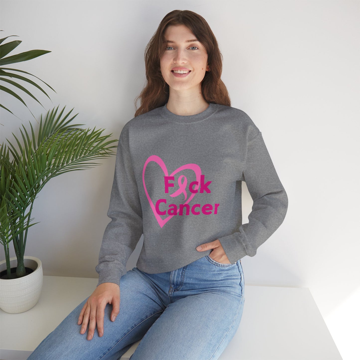 Eff Cancer Crewneck Sweatshirt