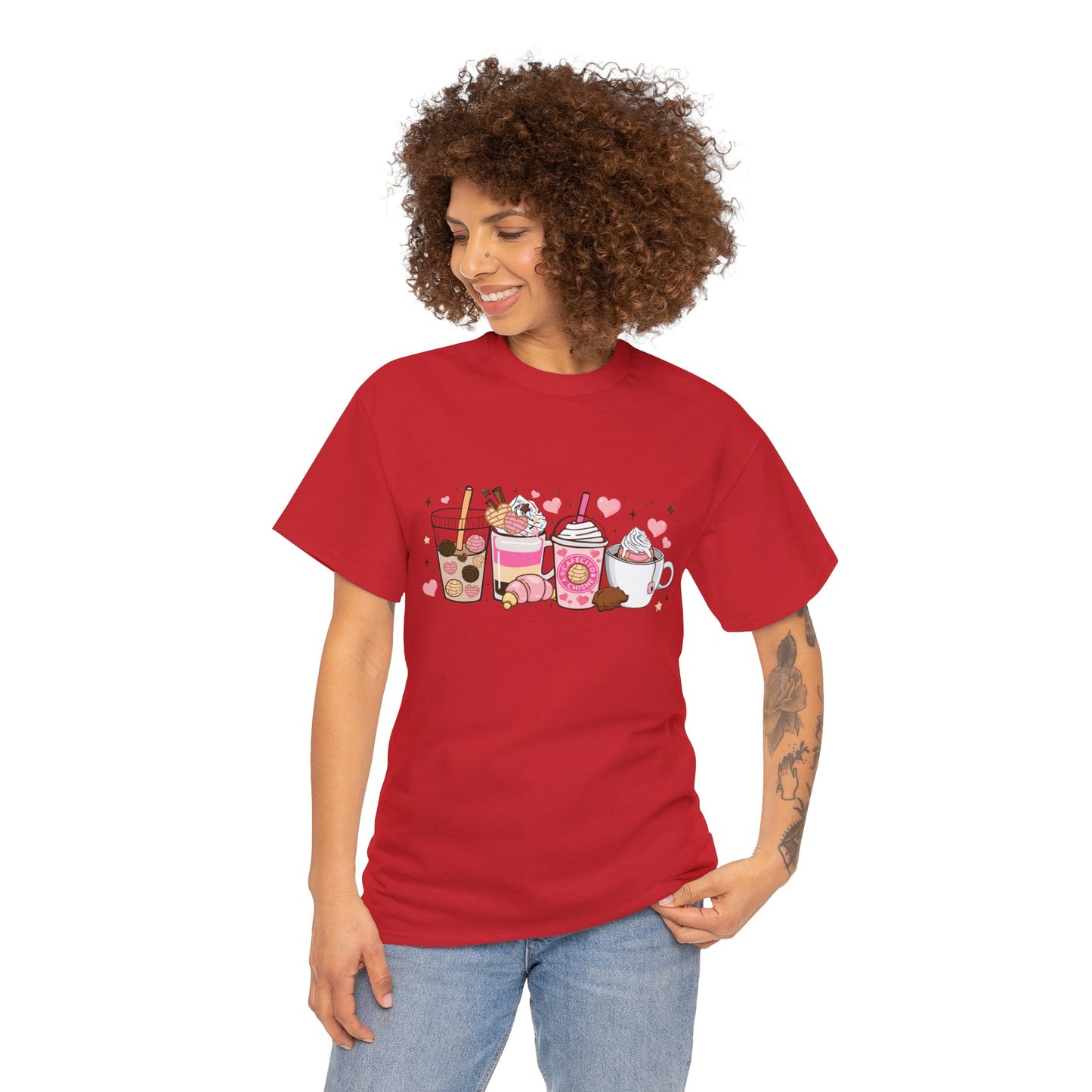 Cafecito y chisme cup t shirt