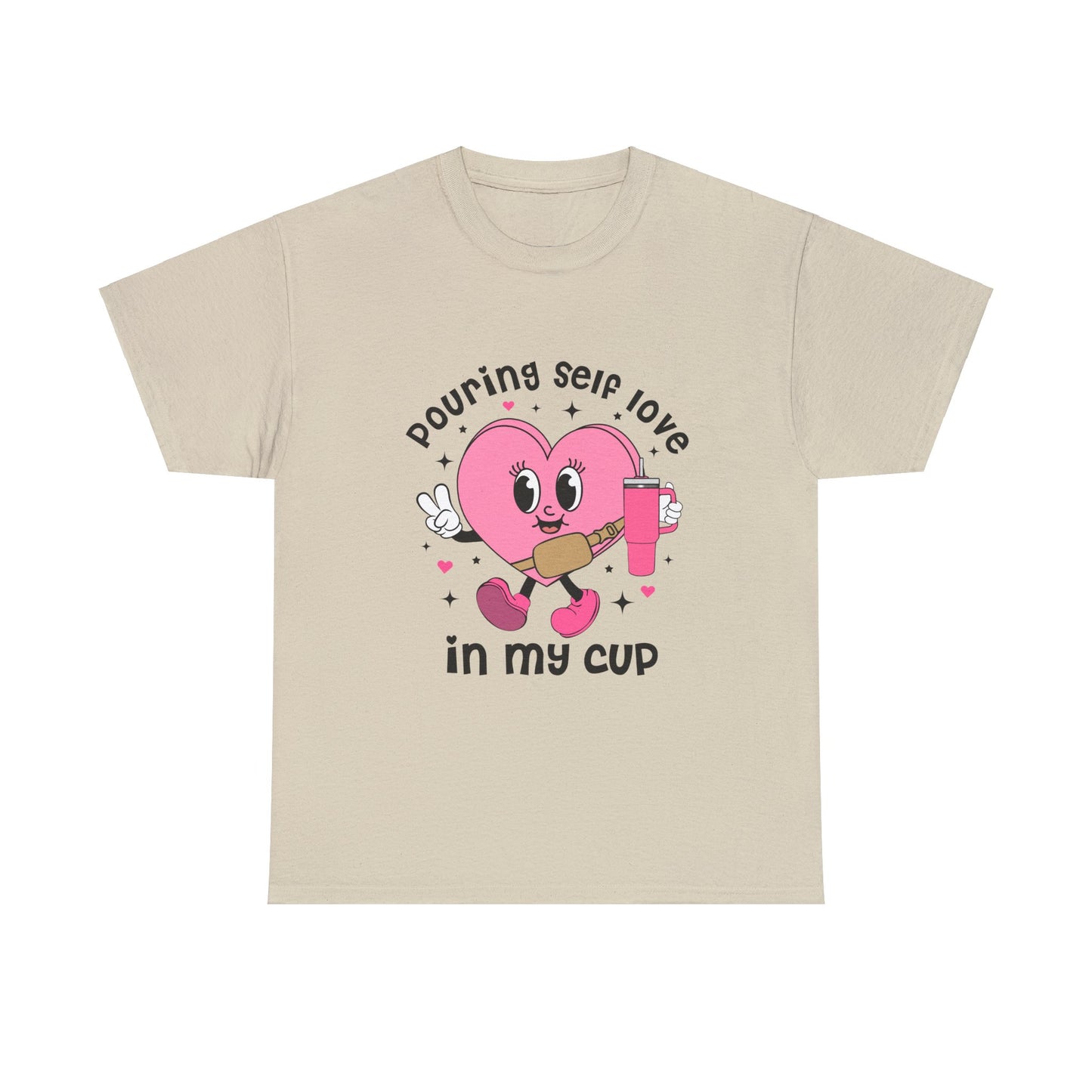 Pouring self love in my cup Unisex T shirt