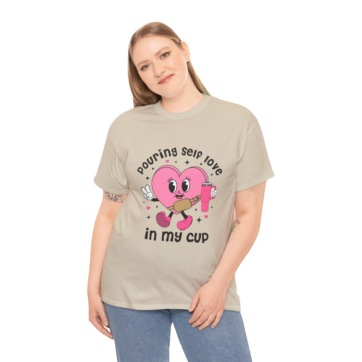 Pouring self love in my cup Unisex T shirt