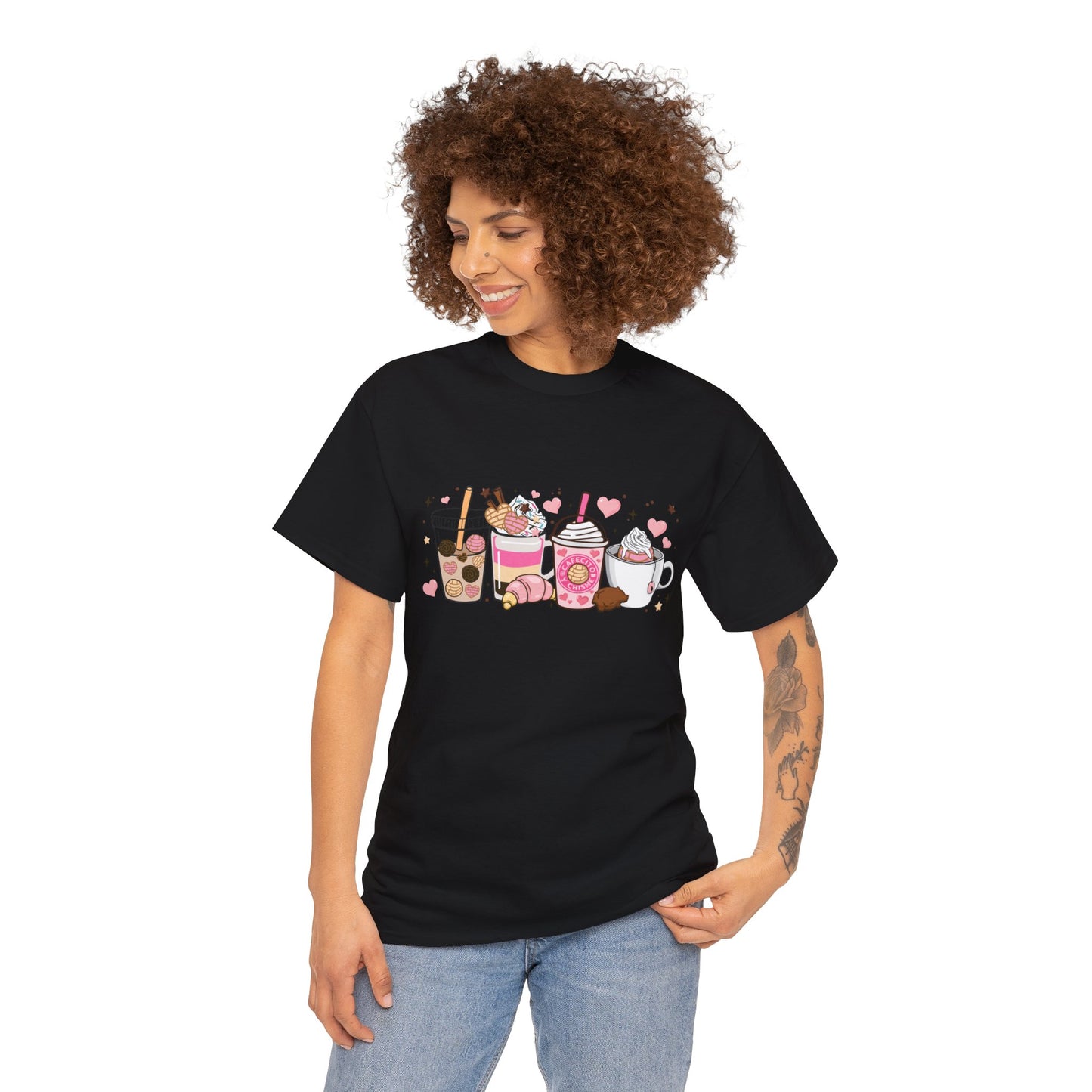 Cafecito y chisme cup t shirt