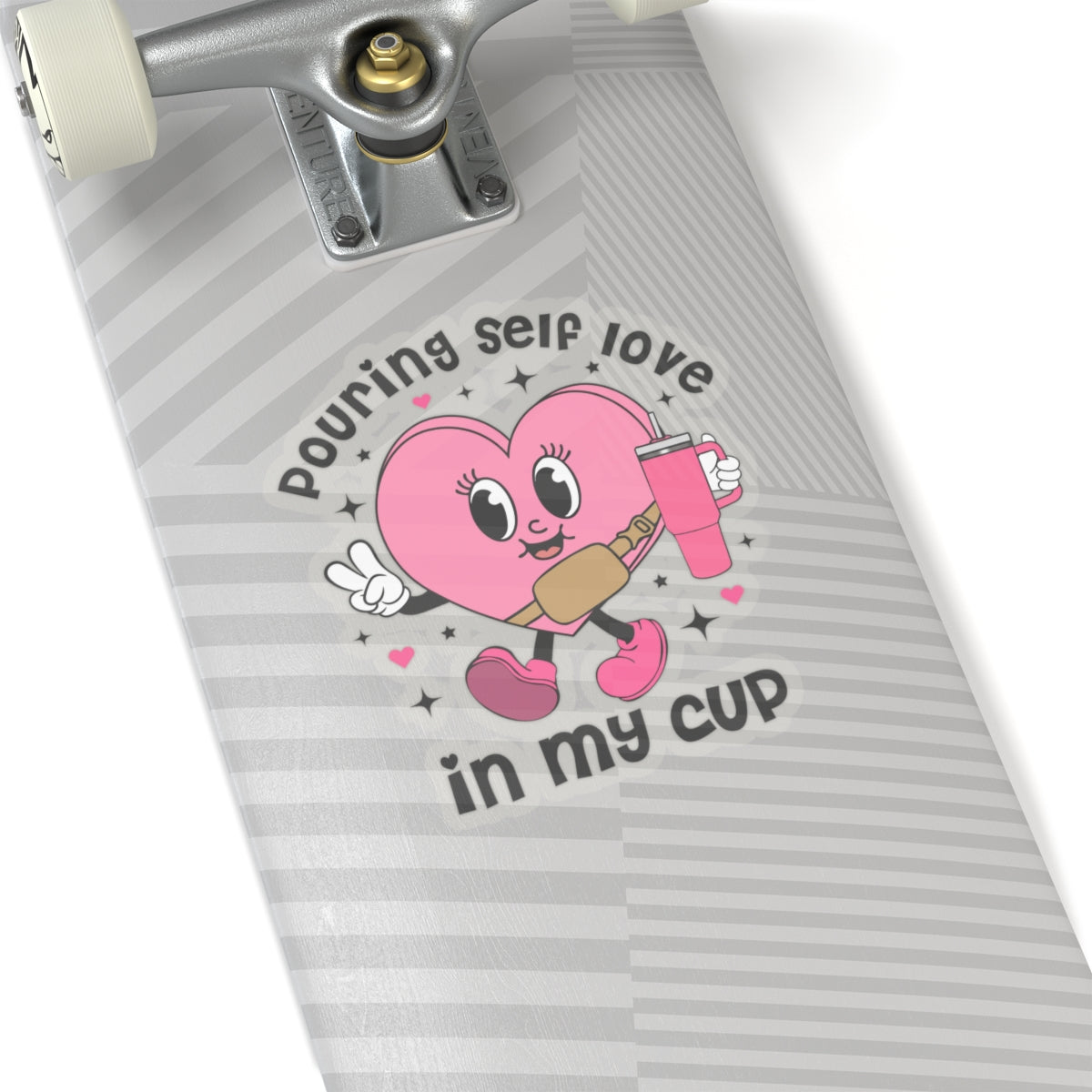 Pouring self love in my cup Sticker