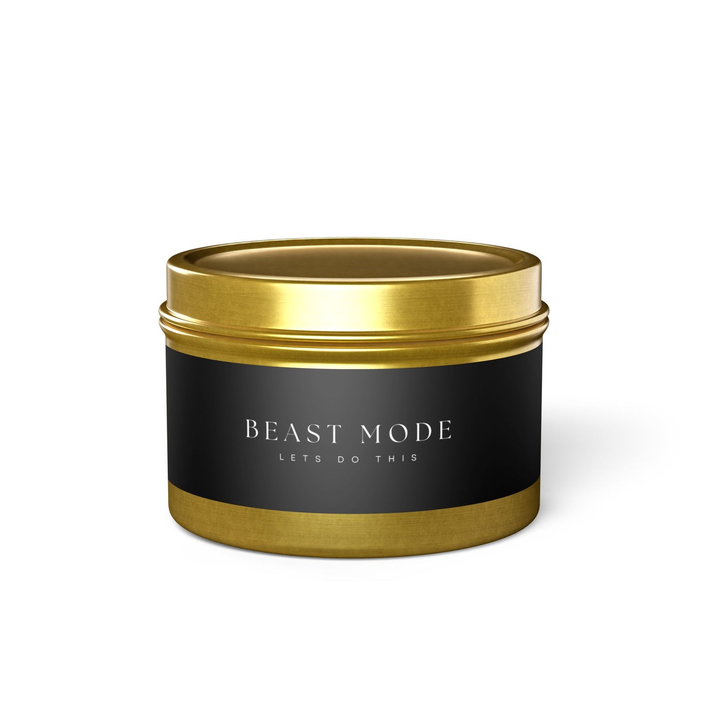 Beast Mode Candle, beast mode, coffee smell, Tin Candle 4 oz