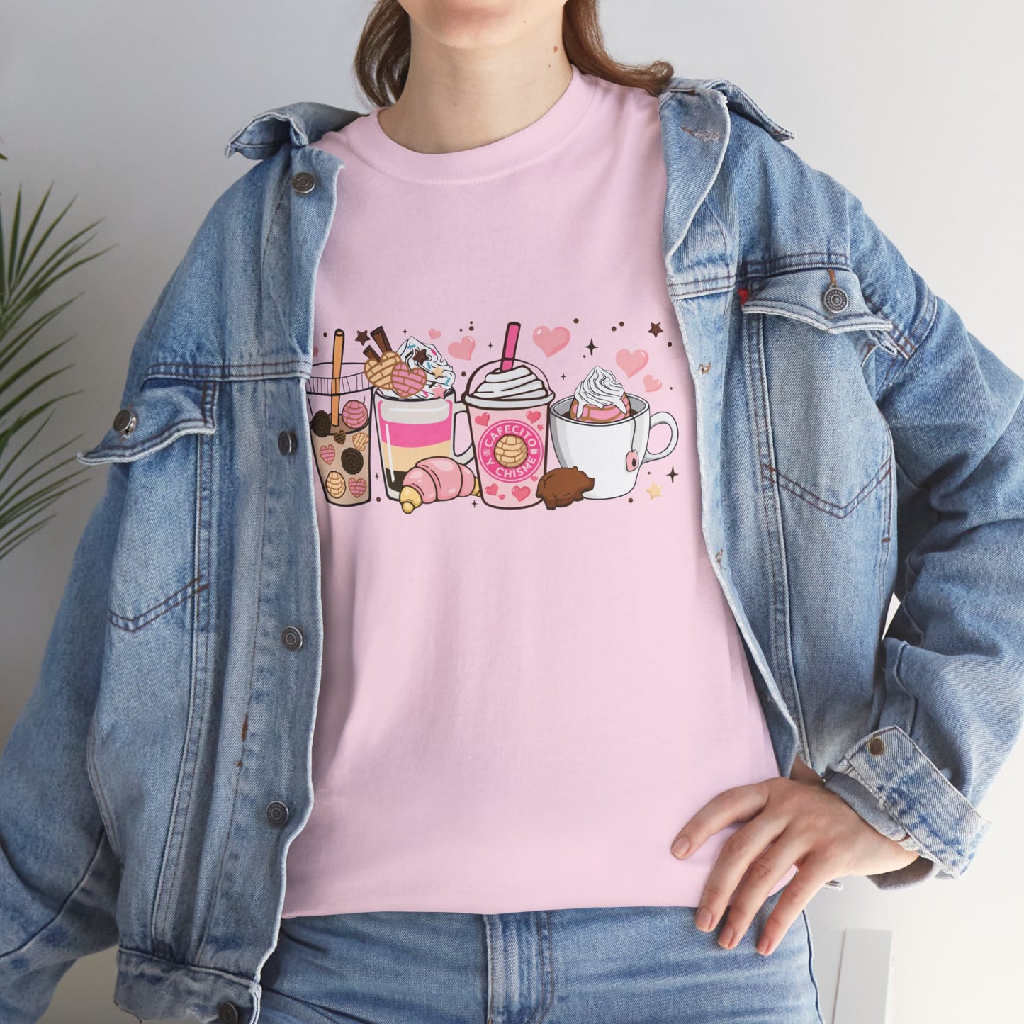 Cafecito y chisme cup t shirt