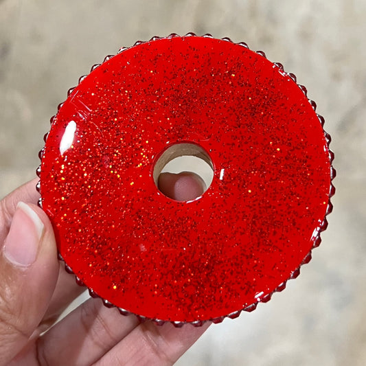 Red Bling Edge Lid