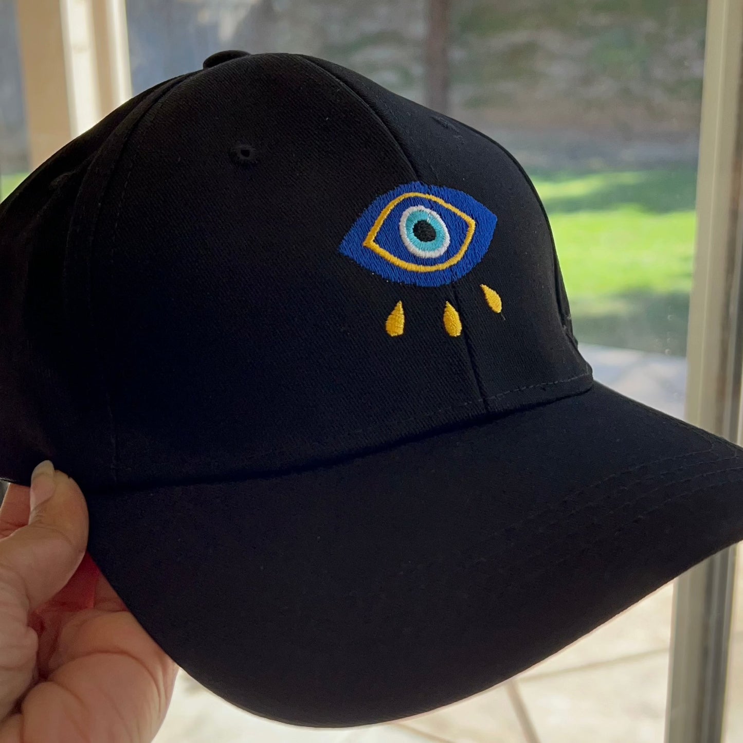 Evil Eye Protection Embroidered Baseball Cap